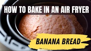 How To Bake Air Fryer Banana Bread (Soft, Moist And Crumbly)