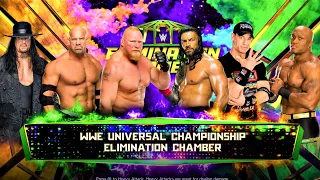 6-Man Elimination Chamber Match Full Gameplay - WWE 2K23