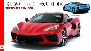 2020 Chevrolet Corvette C8 Owners Manual How To Guide