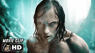 Tarzan Saves Akut Scene | THE LEGEND OF TARZAN (2016) Movie CLIP HD