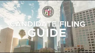 Candidate Filing Guide Video