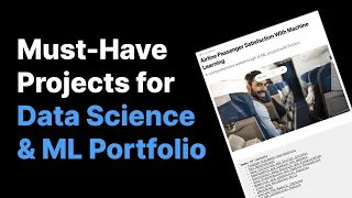 Must-Have Projects for your Data Science & ML Portfolio