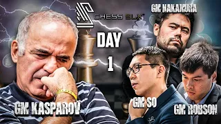 GINULAT sila ni Former World Champion Garry Kasparov! | Chess 9LX 2023 Day 1