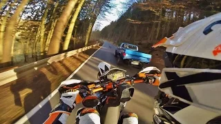 Supermoto on limit? // RAW 13 // Sumo fighters // KTM SMC R 690 // Wheelie // Supermoto