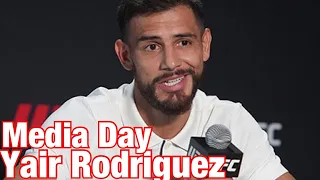 Yair Rodriguez RESPONDS to USADA Suspension, I'm a Nomad | UFC Vegas 42 Media Day