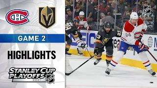 Semifinals, Gm 2: Canadiens @ Golden Knights 6/16/21 | NHL Highlights