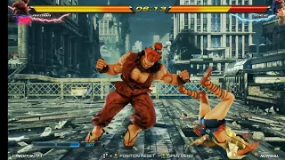 Tekken 7 Arcade Akuma.. Death Combo without Focus Attack ☠️!