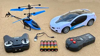 Best White RC Car and Remote Control Helicopter Unboxing 😍 #remotecontrol #helicopter #car #rc