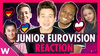 Junior Eurovision 2020 Reaction: Poland, Ukraine, Germany