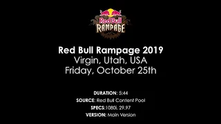 REDBULL Rampage 2019 with BRANDON SEMENUK raw winning