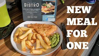 New BISTRO Beer Battered Haddock Chips & Mushy Peas Review