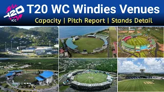 West Indies Stadiums For T20 World Cup 2024 | Renovations, Stands Details  & Matches Schedule