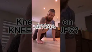 Knees hurt on knee pushups? Let’s fix it! #fitnesstips #homeworkout #shorts