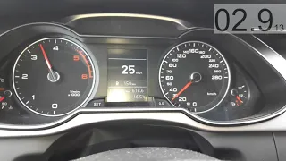 AUDI A4 B8 FL 2.0 TDI 110KW 0-140KM/H