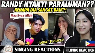 RANDY DONGSEU NYANYI PARALUMAN?!! WOAH MENGAPA DIA SANGAT BAIK SETIAP HARI?! [FILIPINO REACTION🇵🇭]