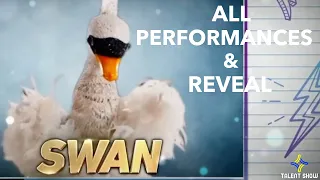 THE MASKED SINGER - SWAN | Performances and Reveal | Season 3