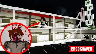 NUNCA ENTRES AL MOTEL NUEVO DE BROOKHAVEN - ROBLOX