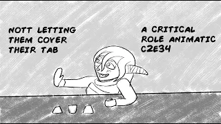 Nott Letting Them Cover Their Tab | Critical Role Animatic | C2E34