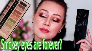 Новинка Charlotte Tilbury Smokey Eyes Are Forever Palette обзор, свотчи и 3 макияжа