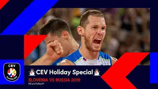 Russia vs Slovenia FULL MATCH | #EuroVolleyM 2019 | CEV Holiday Special