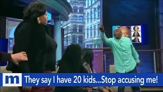 They say I have 20 kids...Stop accusing me! | The Maury Show