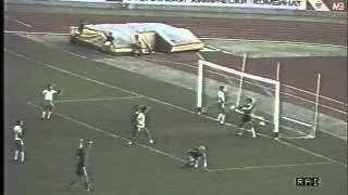 Берое - Динамо Киев 1:1.  Кубок Чемпионов 1986/87 - 1/16 финала