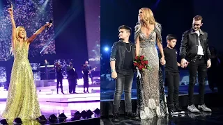 Celine Dion and Children Honor Late Husband at Las Vegas Residency Finale