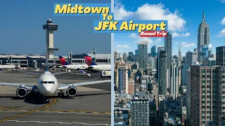 Driving From Midtown, Manhattan To JFK Airport | New York City | USA | Ride Along With Cesar