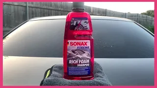 SONAX!! Quick Review about Sonax Rich Foam Shampoo!!#sonax