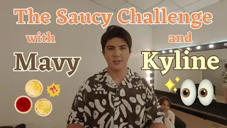 Sarap, 'Di Ba?: Kyline Alcantara and Mavy Legaspi play 'The Saucy Challenge'! (Online Exclusive)