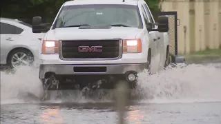 Constant, heavy rain combines with king tides to create flooding issues across South Florida
