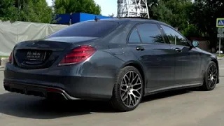 Тюнинг выхлопа на Mercedes S500 W222 4.7L