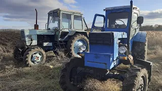 Трактор Т-40АМ порвав МТЗ-82 в пахоті з ПЛН 3-35 ))