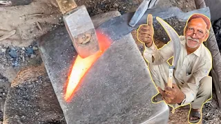 The Dying Art: Watch a Legendary Blacksmith Craft a Hand Sickle | Hand Sickle Making process