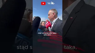 Andrzej Duda o II turze wyborów samorządowych i współpracy z Kanadą