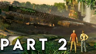 Uncharted: Drakes Fortune Remastered Gameplay Walkthrough PS4 Part 2 : A Surprising Find