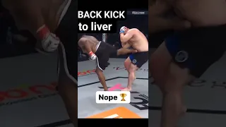 great back kick to liver