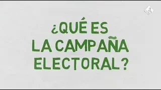 ¿Cómo se desarrolla la campaña electoral?