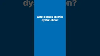 What causes erectile dysfunction? #MENtionIt