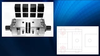 ASTM.C0297.11 - FLATWISE TENSION FIXTURE (SS)  -  UNIVERSAL JOINT TYPE