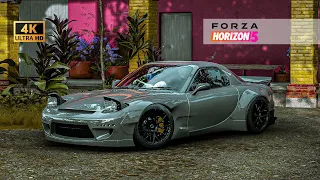 Mazda RX-7 Rocket Bunny Kit - Forza Horizon 5 | Gameplay 4K