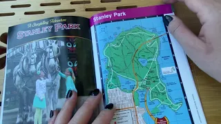 Vancouver tourism magazine | ASMR whisper magazine flip-through