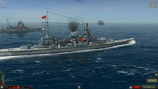 Sinking The HMS Glorious With Scharnhorst & Gneisenau |  Atlantic Fleet