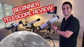Beginner Telescope Review - Essenwi 50070, 70070, and 900/114 Beginner Telescope Review