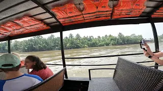 Cruzeiro no rio Mekong