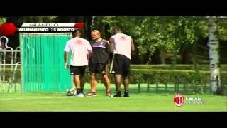 Milanello Allenamento 15-08-2013 Part 2