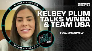 Kelsey Plum on Caitlin Clark, WNBA vs. Olympics, NBA All-Star Weekend & more! | The Pat McAfee Show