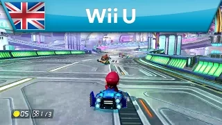 Mario Kart 8 - 200cc Mode - Mute City (Wii U)