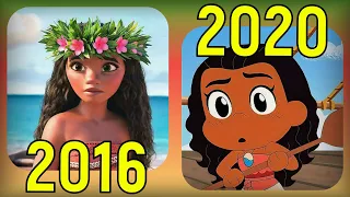 Evolution of Moana