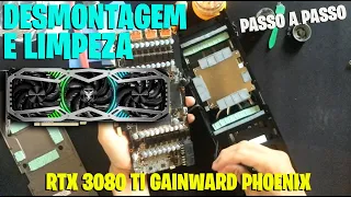 DESMONTAGEM E LIMPEZA - PASSO A PASSO (RTX 3080 TI GAINWARD PHOENIX)